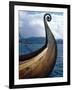 Oseberg Replica Viking Ship, Norway-David Lomax-Framed Photographic Print