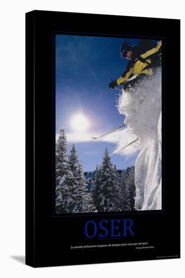 Oser (French Translation)-null-Stretched Canvas