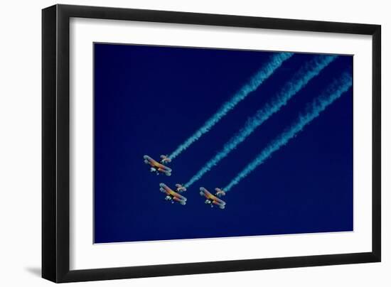 Oshkosh Fly In, Oshkosh Wisconsin, Christian Eagles Aerobatic Team, Flight, Planes, 2004 (Photo)-Kenneth Garrett-Framed Giclee Print