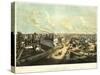 Oshkosh, Wisconsin - Panoramic Map-Lantern Press-Stretched Canvas