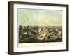 Oshkosh, Wisconsin - Panoramic Map-Lantern Press-Framed Art Print