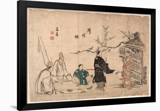 Oshukubai-Kitao Shigemasa-Framed Giclee Print