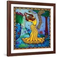 Oshun, 2011-Laura James-Framed Giclee Print