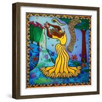 Oshun, 2011-Laura James-Framed Giclee Print