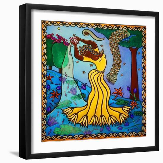 Oshun, 2011-Laura James-Framed Premium Giclee Print