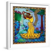 Oshun, 2011-Laura James-Framed Premium Giclee Print