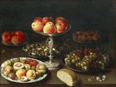 Still Life with Fruit and Bread