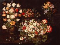 Still Life (Oil on Panel)-Osias The Elder Beert-Giclee Print