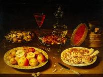 Still Life with Oysters, Sweetmeats and Roasted Chestnuts-Osias The Elder Beert-Giclee Print