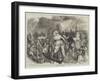 Osier-Stripping in Warwickshire-null-Framed Giclee Print