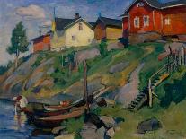 A Country Village in Finland, 1915-Osip Emmanuilovich Braz-Laminated Giclee Print