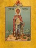 Basil the Blessed and Saint Mary of Egypt, 1901-Osip Semionovich Chirikov-Framed Giclee Print