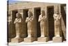 Osiride Statues of Ramses Iii-Richard Maschmeyer-Stretched Canvas