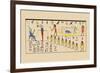 Osiris, Attended by the Guardian of the Balance-J. Gardner Wilkinson-Framed Art Print