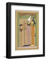 Osiris Isis and the Children of Horus-E.a. Wallis Budge-Framed Photographic Print