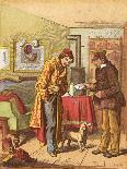 Paying for Letter Delivery, C1870-Oskar Pletsch-Giclee Print