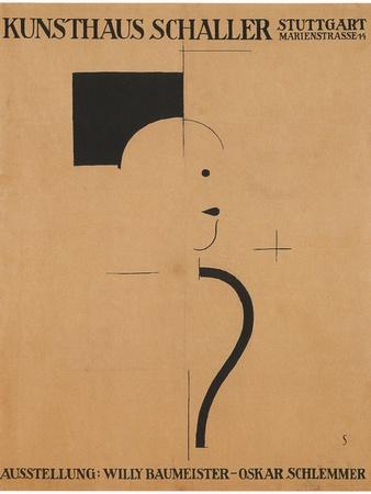 Art Exhibition: Willy Baumeister - Oskar Schlemmer, 1918