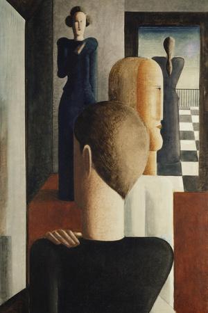 Roemisches (Oder: Vier Figuren Im Raum), 1925