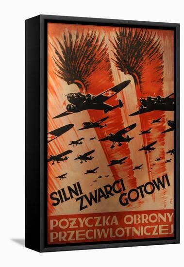 Oskar Schlinder Museum, Polish Propaganda Poster, 1939, Krakow-null-Framed Stretched Canvas