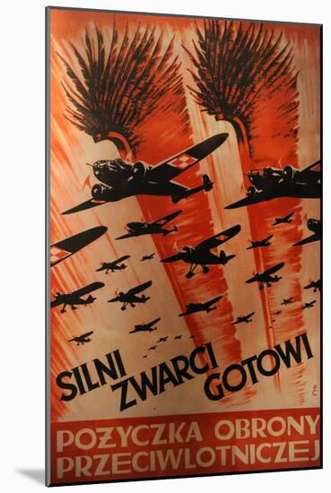 Oskar Schlinder Museum, Polish Propaganda Poster, 1939, Krakow-null-Mounted Premium Giclee Print