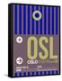 OSL Oslo Luggage Tag 2-NaxArt-Framed Stretched Canvas