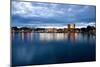 Oslo at Night-Felipe Rodríguez-Mounted Photographic Print