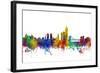 Oslo Norway Skyline-Michael Tompsett-Framed Art Print