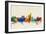 Oslo Norway Skyline-Michael Tompsett-Framed Art Print