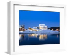 Oslo Opera House, Snohetta Architect, Oslo, Norway, Scandinavia, Europe-Marco Cristofori-Framed Photographic Print