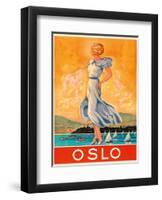 Oslo - The Capital of Norway-Rohder-Framed Art Print