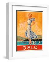 Oslo - The Capital of Norway-Rohder-Framed Art Print