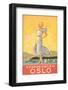 Oslo Travel Poster-Found Image Holdings Inc-Framed Photographic Print