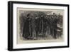 Osman Pasha Brought before the Czar at Plevna-null-Framed Giclee Print