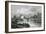 Osney Lock-J and HS Storer-Framed Art Print