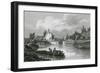 Osney Lock-J and HS Storer-Framed Art Print