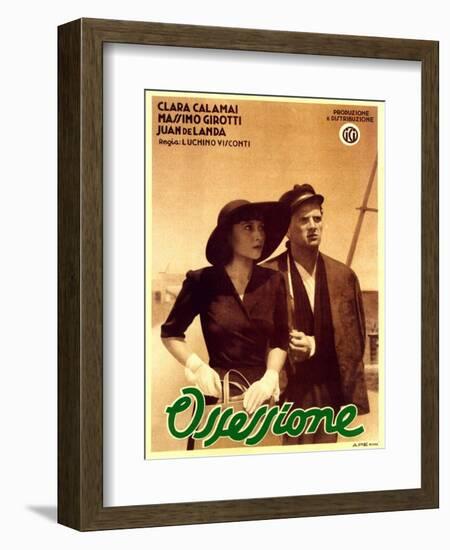 Ossessione, 1943-null-Framed Giclee Print