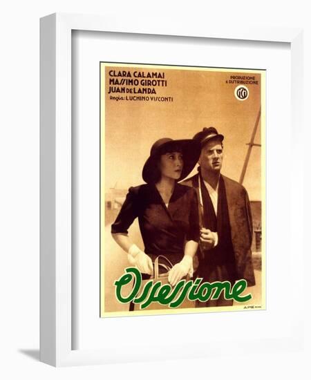 Ossessione, 1943-null-Framed Giclee Print