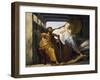 Ossian and Malvina, Pelagius Palagi (1775-1860), Italy, 18th Century-null-Framed Giclee Print