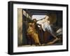 Ossian and Malvina, Pelagius Palagi (1775-1860), Italy, 18th Century-null-Framed Giclee Print