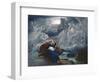 Ossian Conjures up the Spirits on the Banks of the River Lorca-Karoly Kisfaludy-Framed Giclee Print