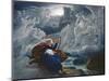 Ossian Conjures up the Spirits on the Banks of the River Lorca-Karoly Kisfaludy-Mounted Giclee Print