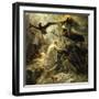 Ossian Receives Heroes of the Republic, c.1801-Anne-Louis Girodet de Roussy-Trioson-Framed Giclee Print