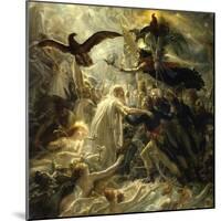 Ossian Receives Heroes of the Republic, c.1801-Anne-Louis Girodet de Roussy-Trioson-Mounted Giclee Print