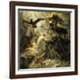 Ossian Receives Heroes of the Republic, c.1801-Anne-Louis Girodet de Roussy-Trioson-Framed Giclee Print