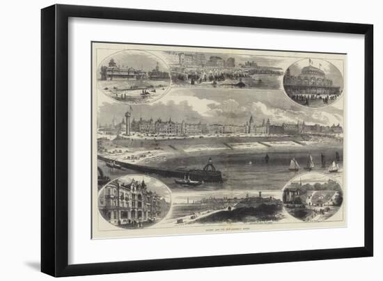 Ostend and its New Assembly Rooms-Thomas Sulman-Framed Giclee Print