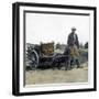 Ostend (Belgium), Dog-Pulled Cart-Leon, Levy et Fils-Framed Premium Photographic Print