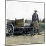 Ostend (Belgium), Dog-Pulled Cart-Leon, Levy et Fils-Mounted Premium Photographic Print