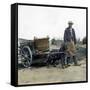 Ostend (Belgium), Dog-Pulled Cart-Leon, Levy et Fils-Framed Stretched Canvas