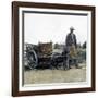 Ostend (Belgium), Dog-Pulled Cart-Leon, Levy et Fils-Framed Photographic Print