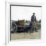 Ostend (Belgium), Dog-Pulled Cart-Leon, Levy et Fils-Framed Photographic Print